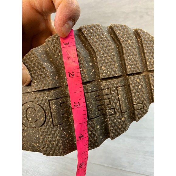 Sorel Lennox Women's Boots Lace Waterproof 8 Brown Suede Leather Shoes - Picture 10 of 11